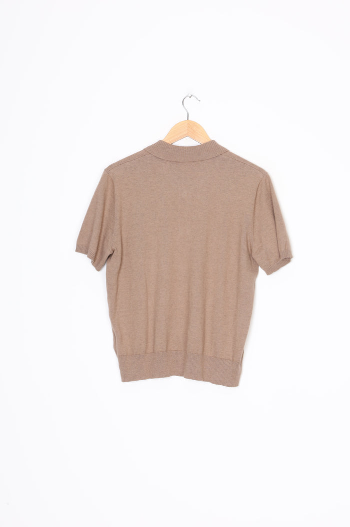 2NDDAY Womens Brown Top Size XL