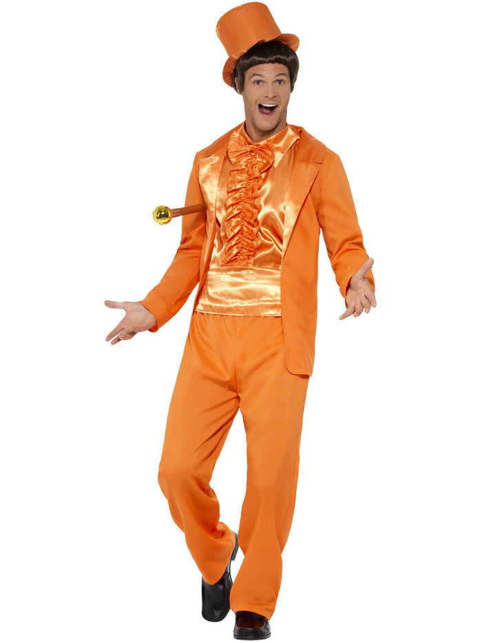 90s Stupid Tuxedo Costume, Orange