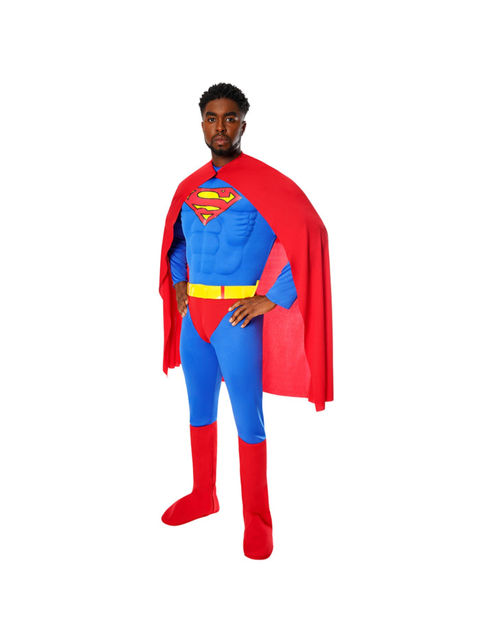 Adult Deluxe Musclechest Superman Costume