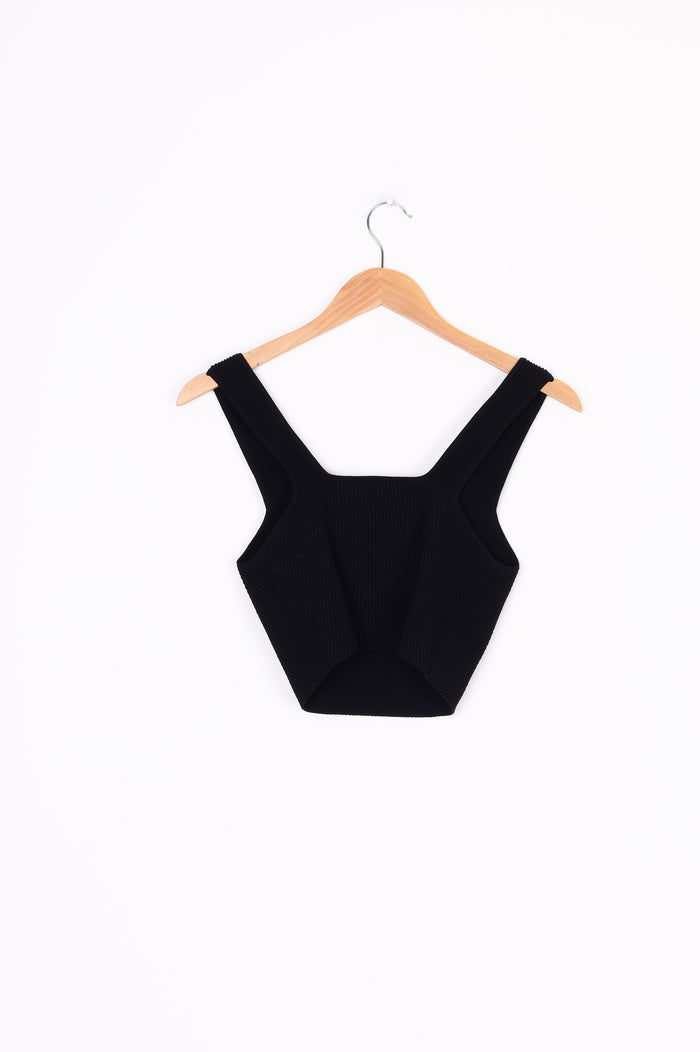 Aje. Womens Black Top Size S
