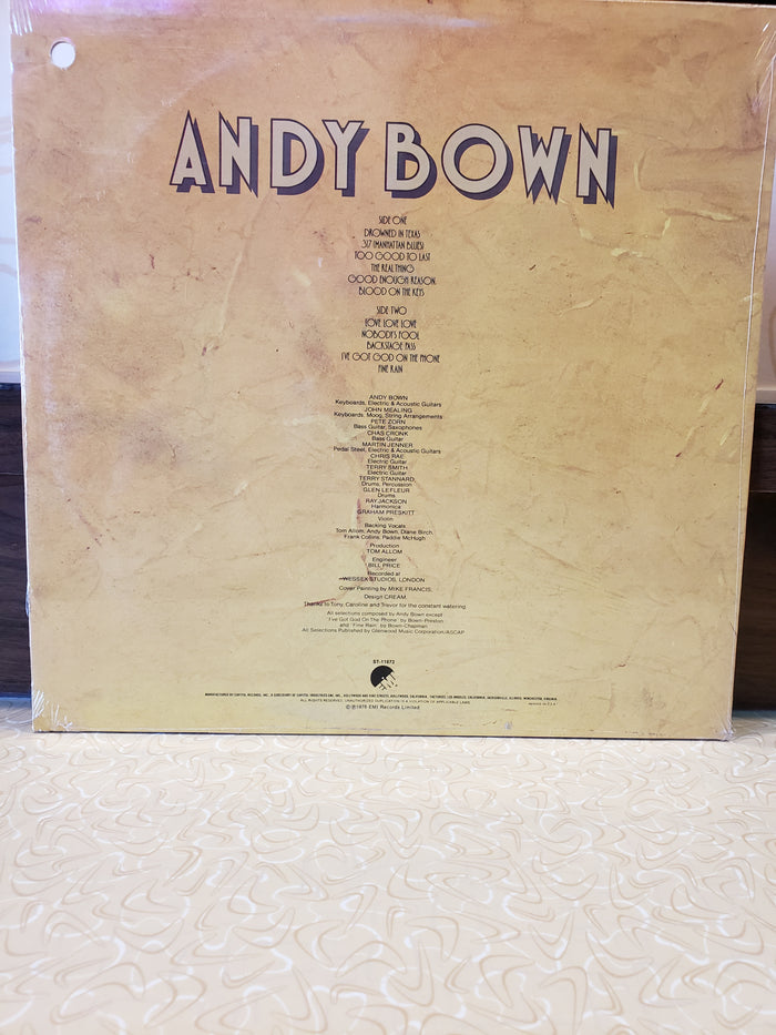 Andy Bown, Come Back Romance, All is Forgiven (sealed)