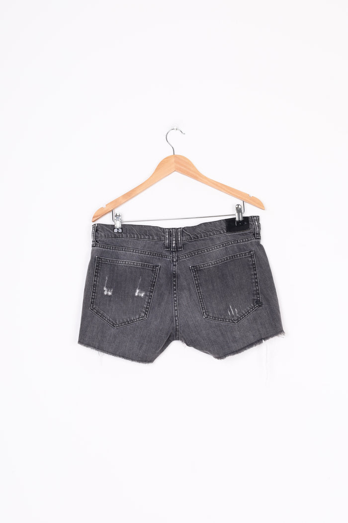 Anine Bing Womens Grey Shorts Size L