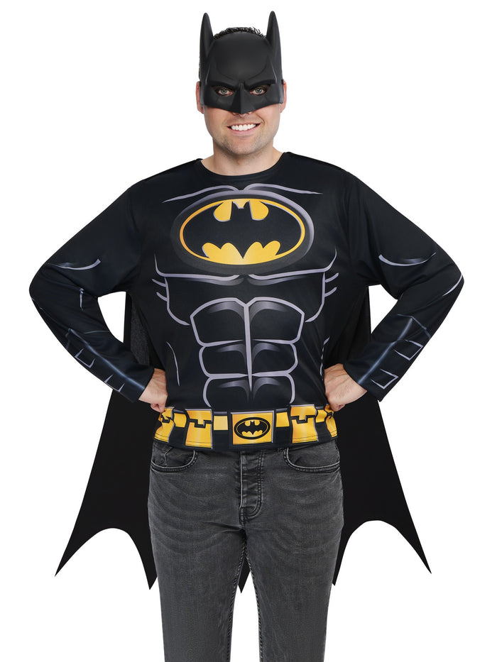 Batman Top And Half Mask Costume