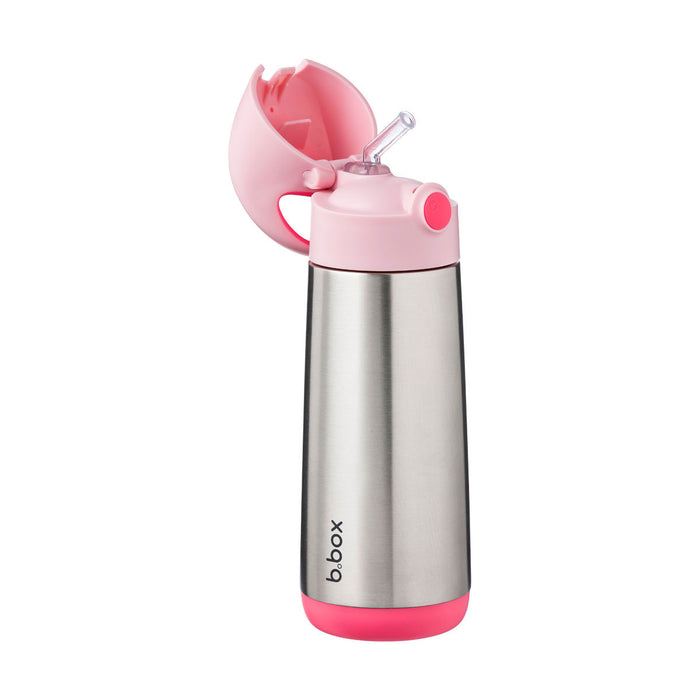 bbox Insulated Drink Bottle Sipper Lid 500ml - Flamingo Fizz