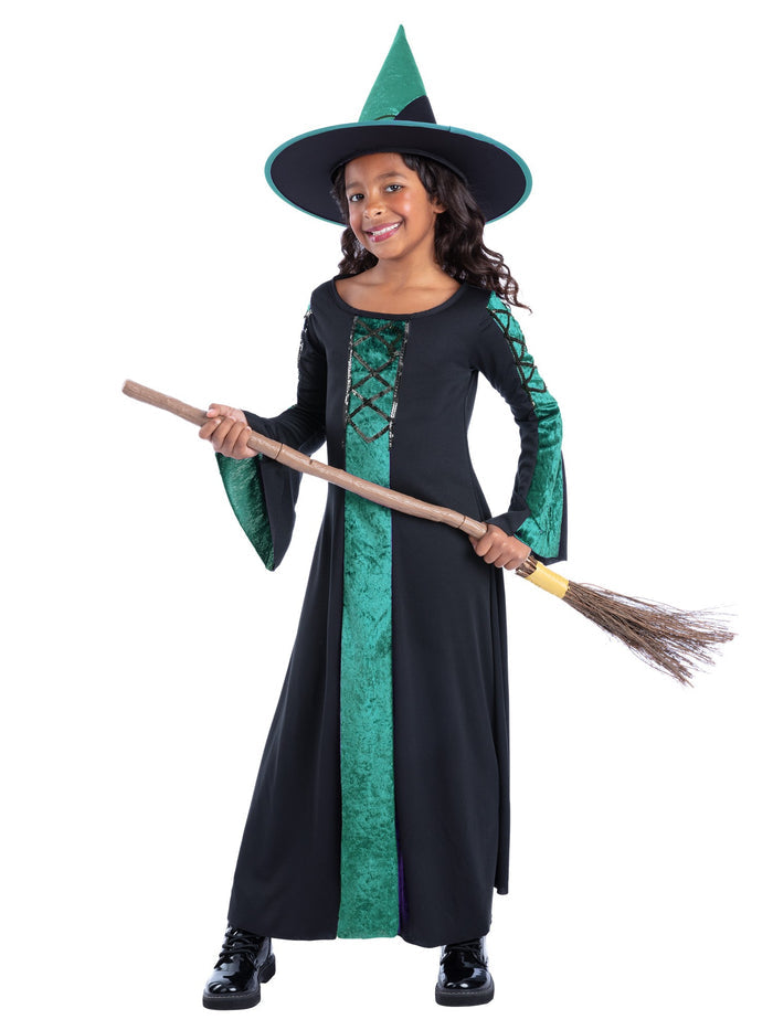 Bewitched Green Kids Costume