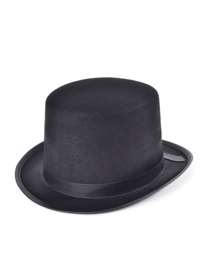 Black Felt Top Hat