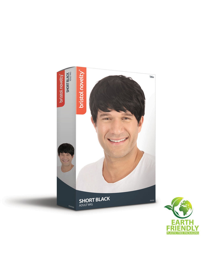 Black Men's Wig