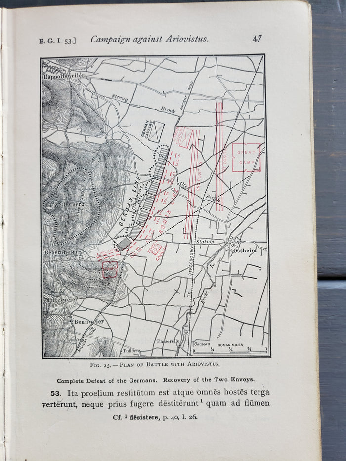 Caesar's Gallic War 1898 (Allen and Greenough's Edition)