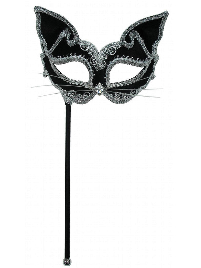 Cat Mask On Stick