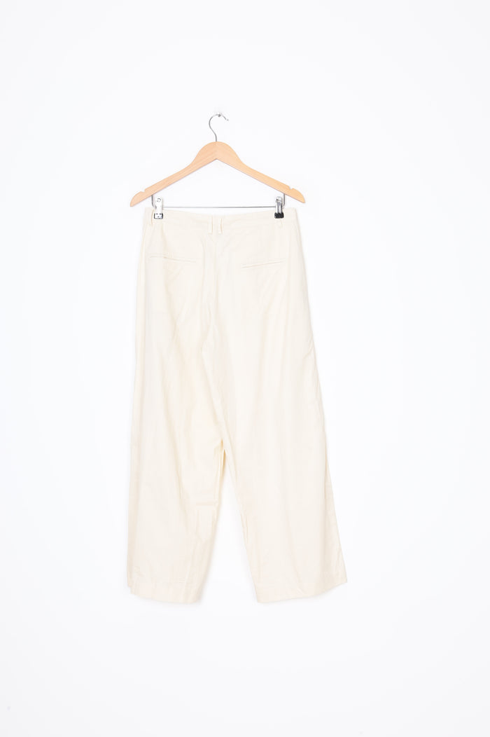 Deiji Studios Womens Cream Pants Size S