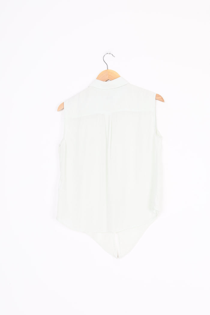Equipment Femme Womens Green Top Size XS