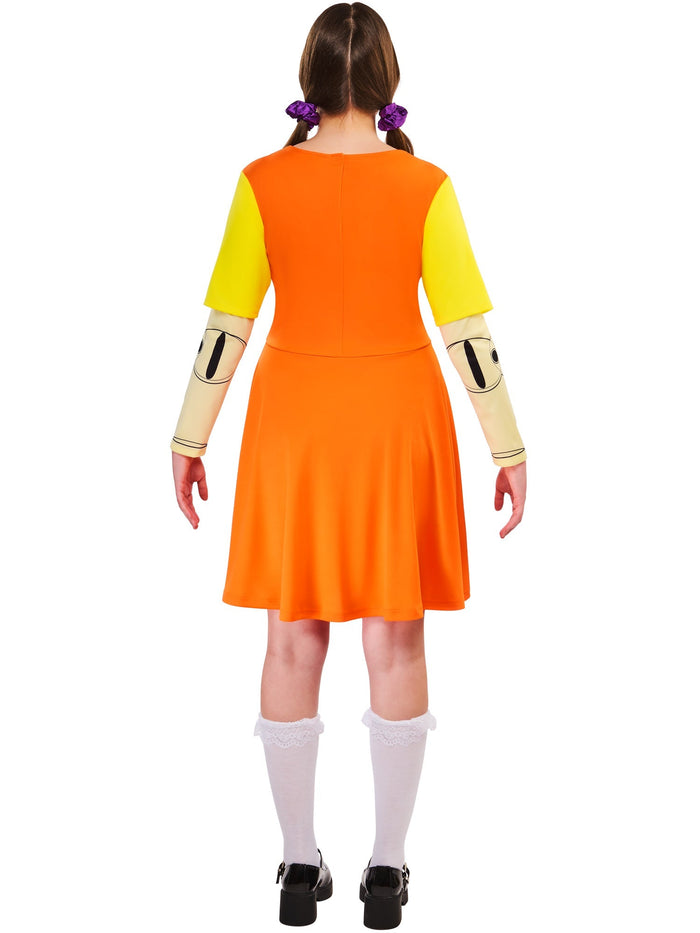 Girl Doll Adult Costume from Squid Game