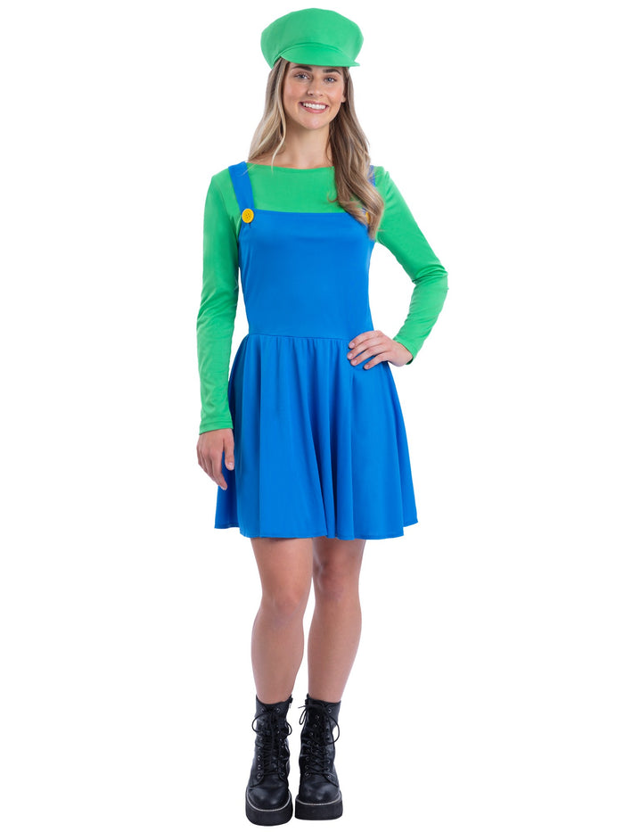Green Plumber Costume Dress