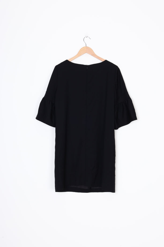 Helen Cherry Womens Black Dress Size 14