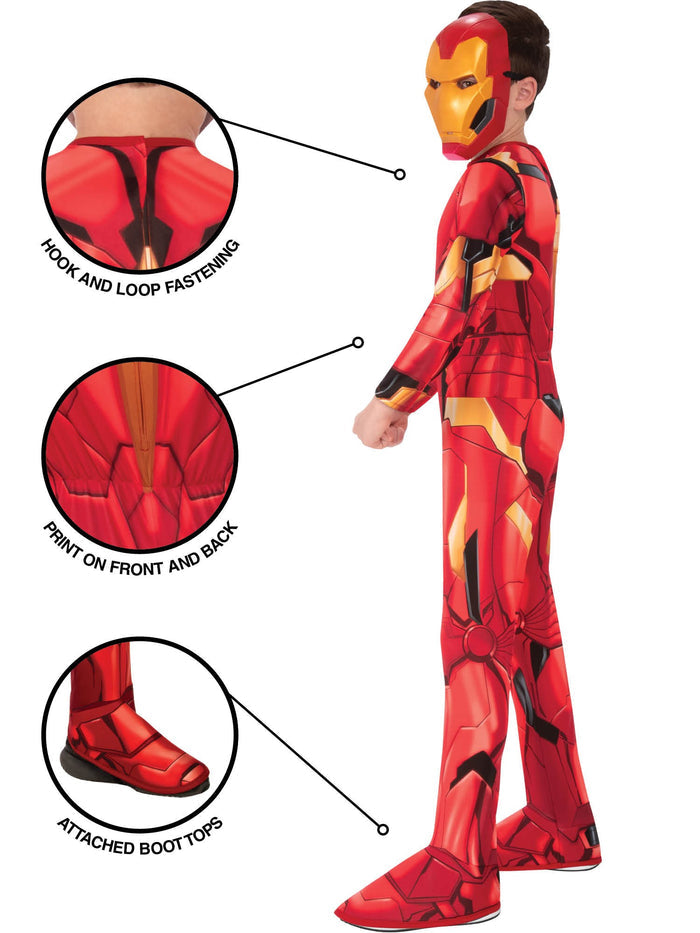 Iron Man Kids Costume