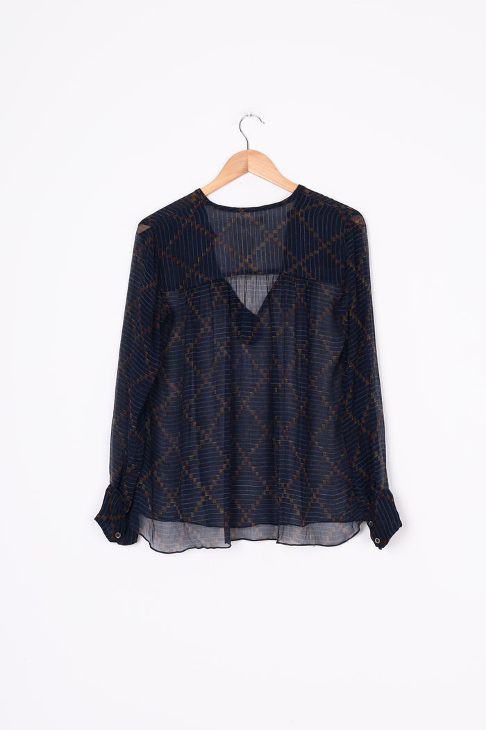 Isabel Marant Etoile Womens Blue Top Size 34
