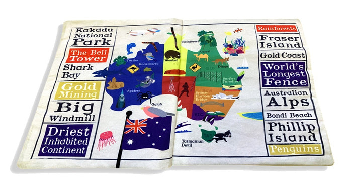 Jo & Nic's Crinkly Cloth Book - All About Australia