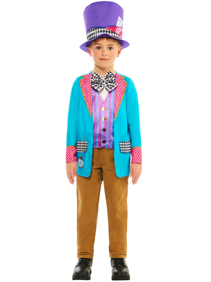 Kids Eccentric Hatter Costume