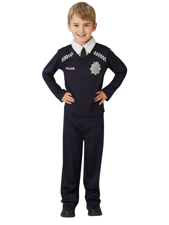 Kids Police Officer Costume