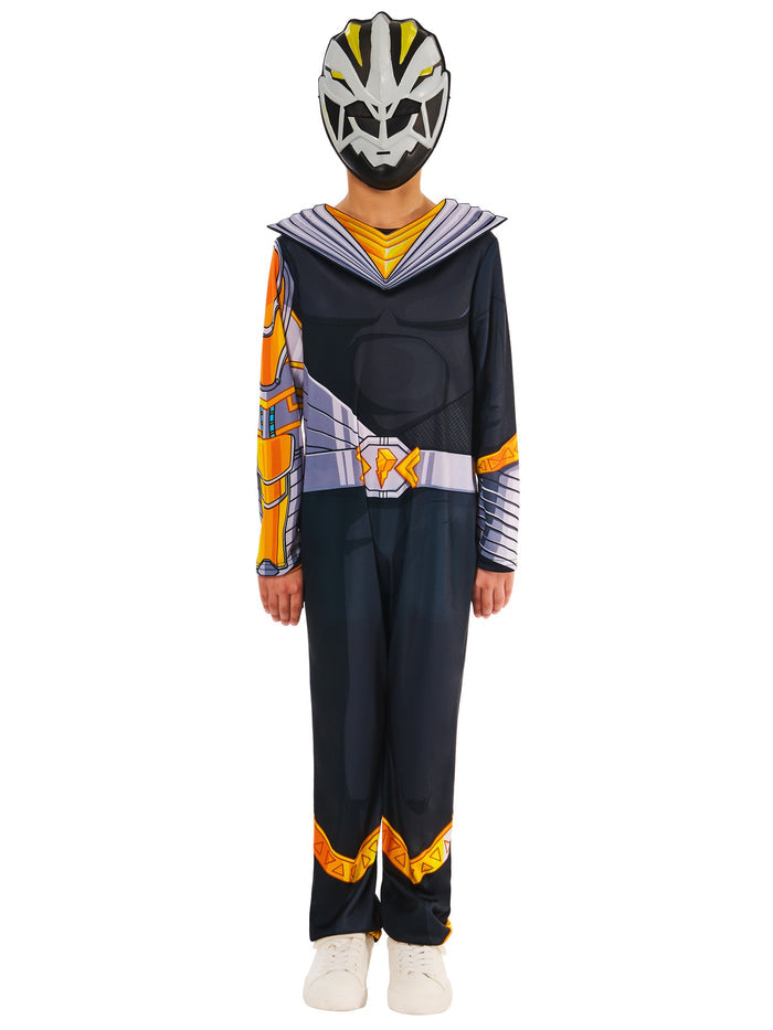 Kids Power Ranger Cosmic Fury Black Ranger Costume