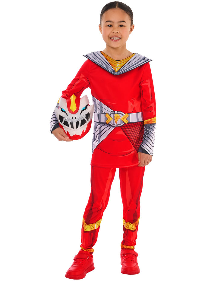 Kids Power Ranger Cosmic Fury Red Ranger Costume