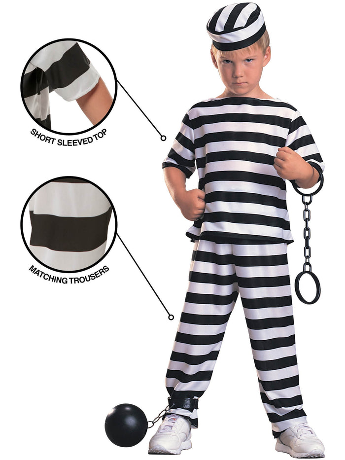 Kids Prisoner Costume