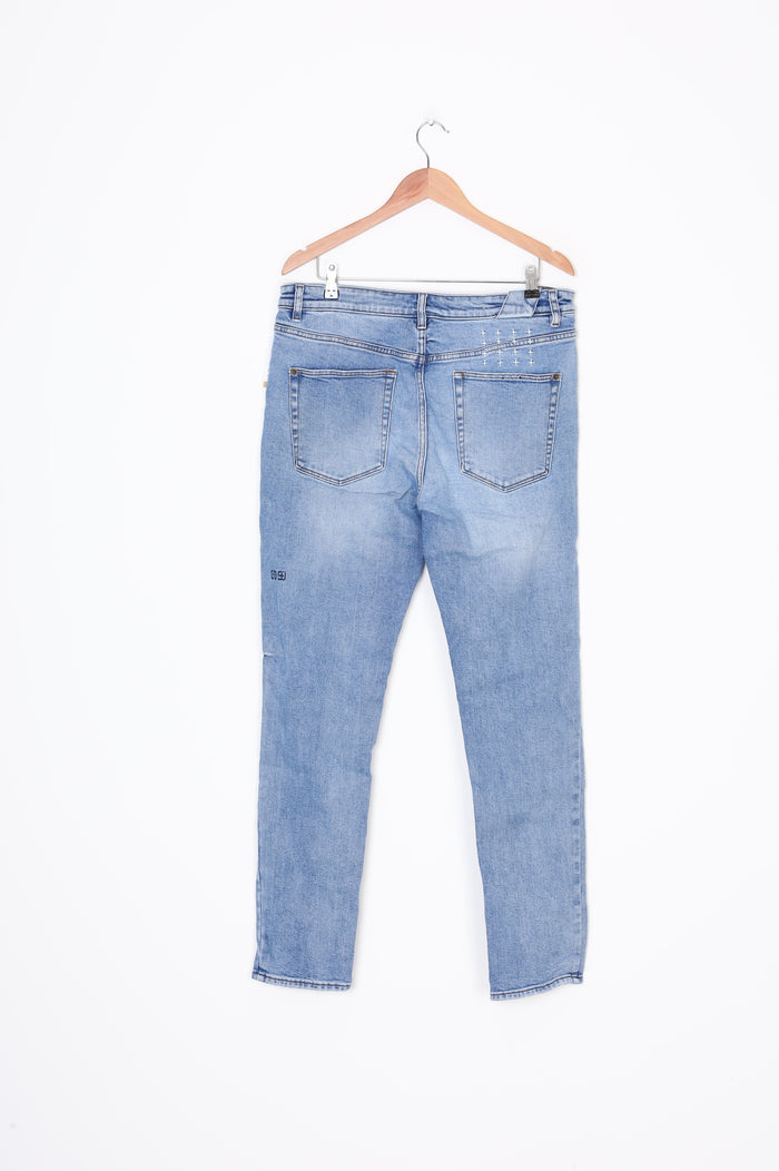 Ksubi Mens Blue Jeans Size W 36