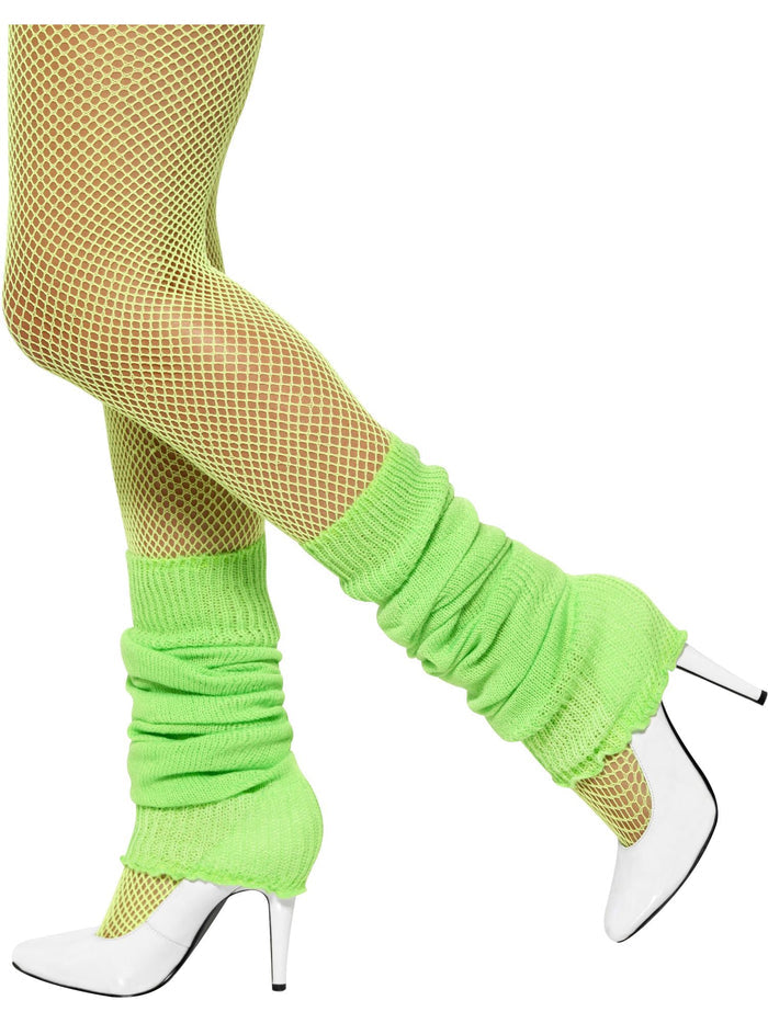 Legwarmers, Green, Neon