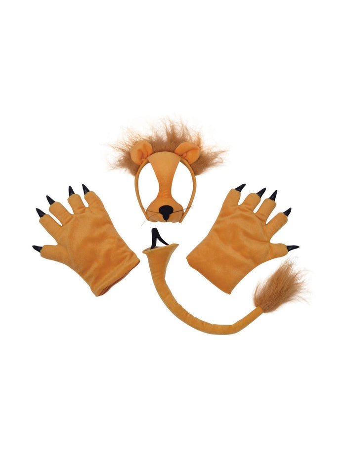 Lion Set, Headpiece, Mitts and Tail