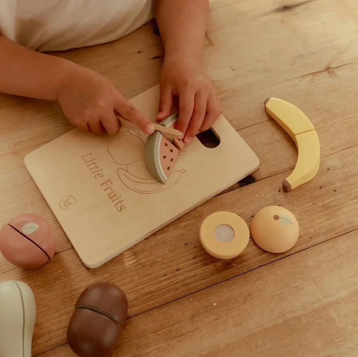 Little Dutch Wooden Cutting Fruit Set