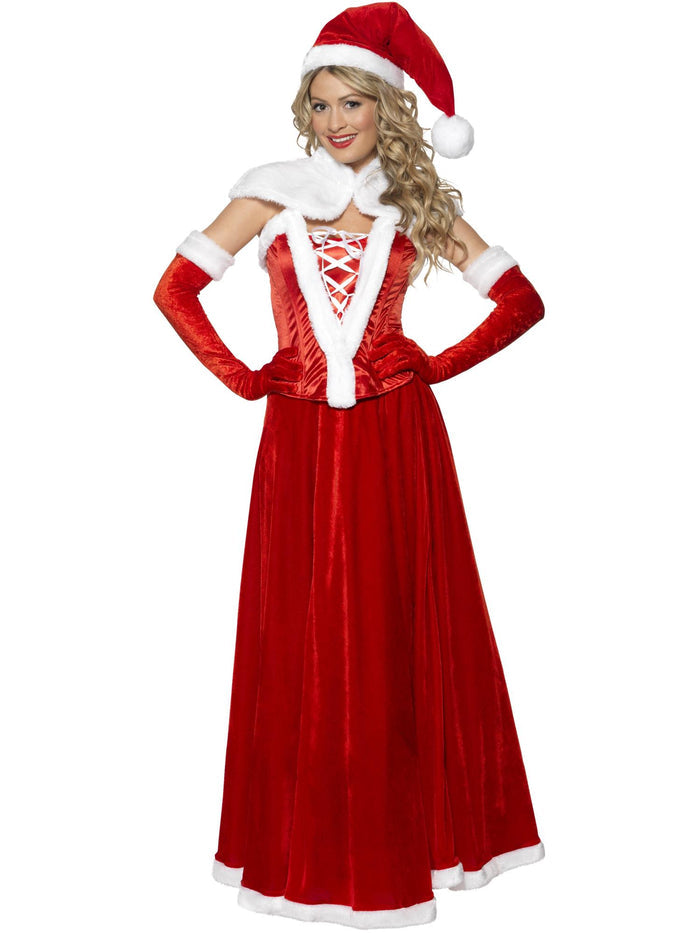 Luxury Miss Santa Costume