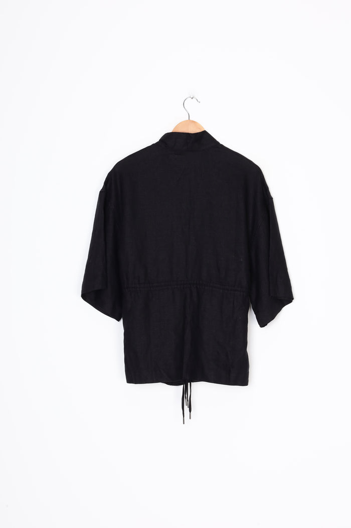 Max Womens Black Top Size S