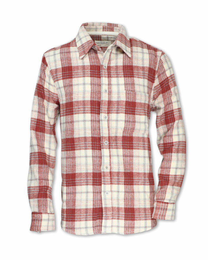 MEN'S HEAVYWEIGHT PLAID FLANNEL
