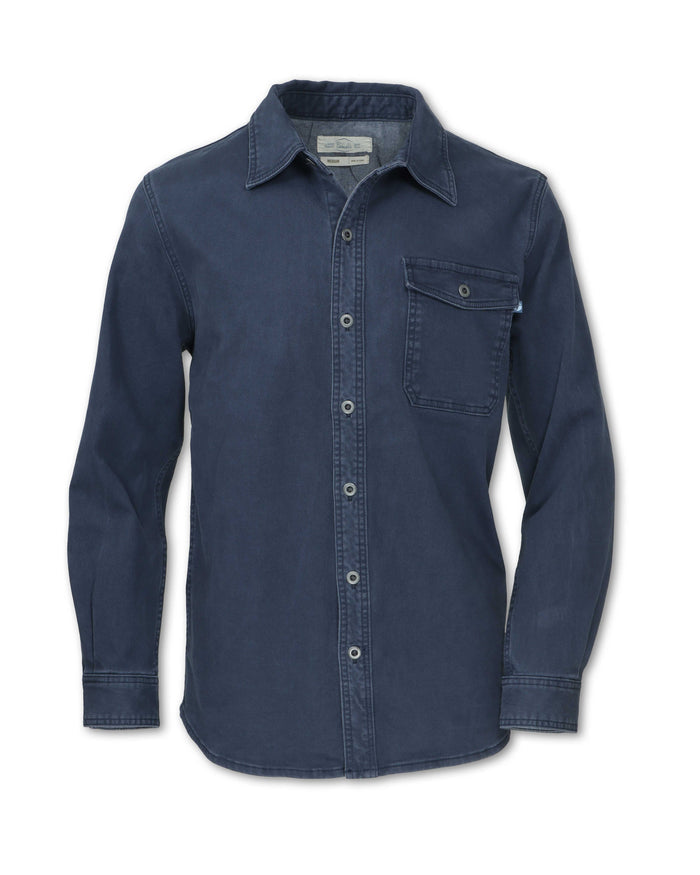 MEN'S STRETCH CANVAS WORKSHIRT