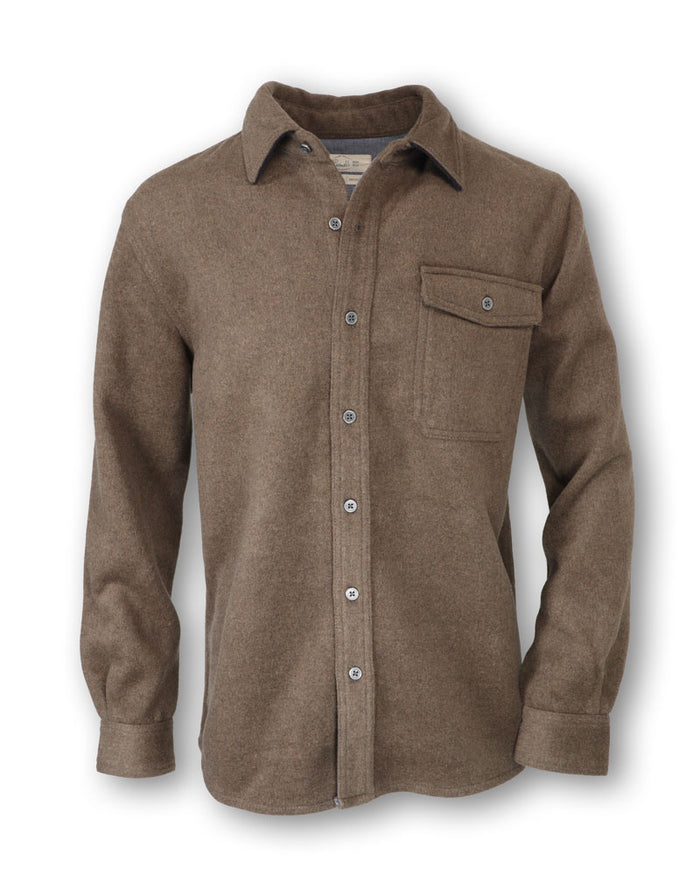 MEN'S WOOL BLEND WORKSHIRT