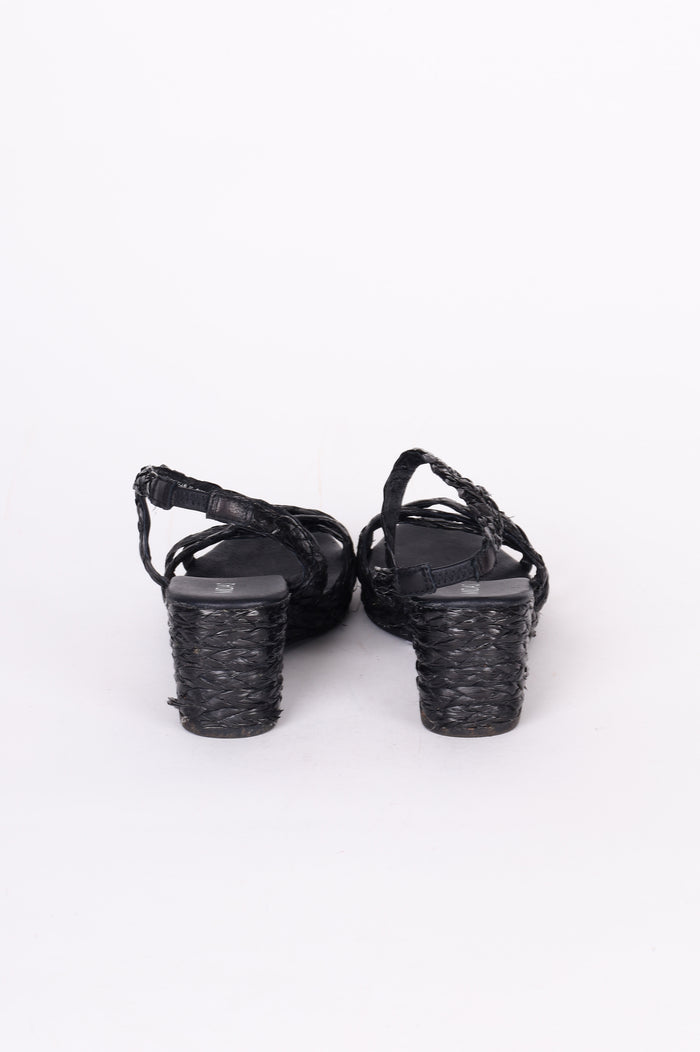 Midas Womens Black Heels Size EU 40