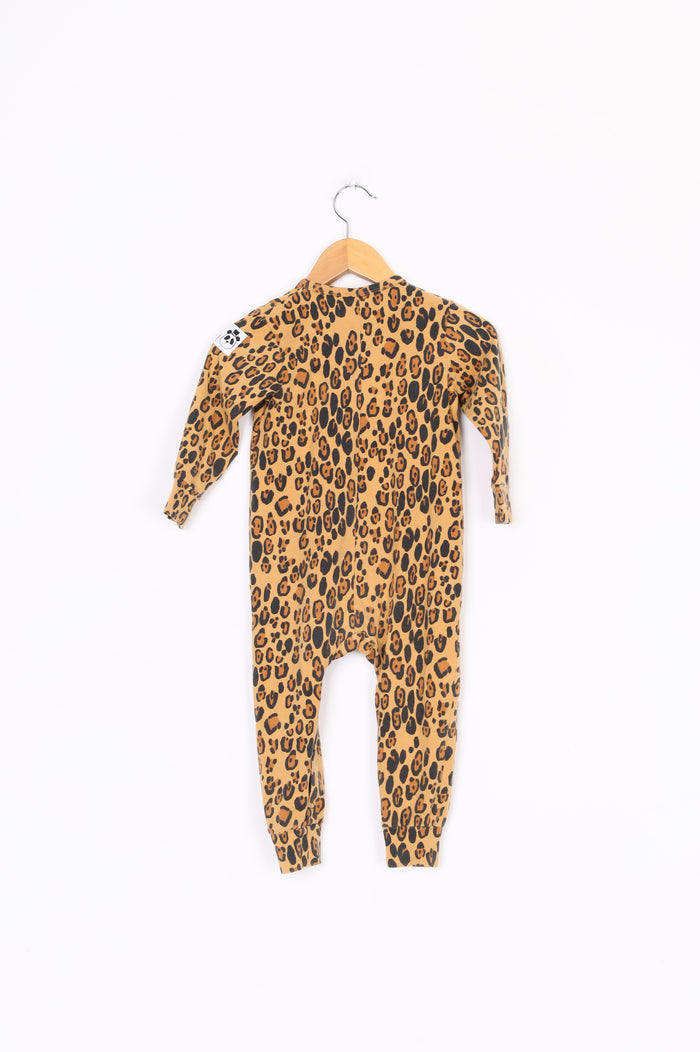 Mini Rodini Kids Orange Jumpsuit Size 2 YO