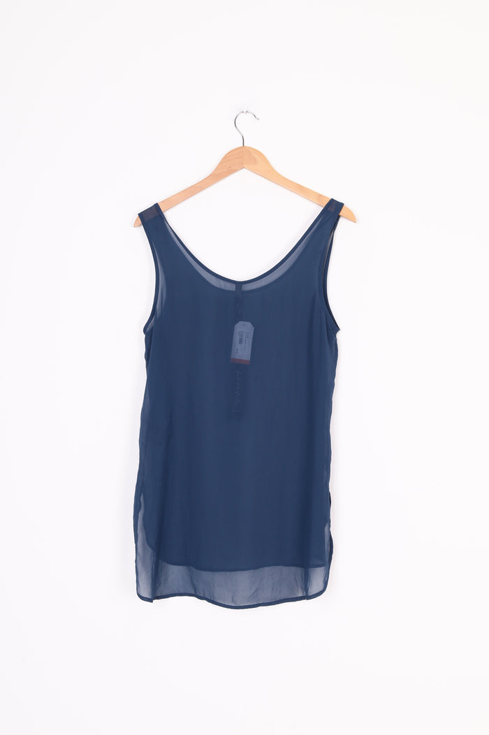 Moochi Womens Blue Top Size 10