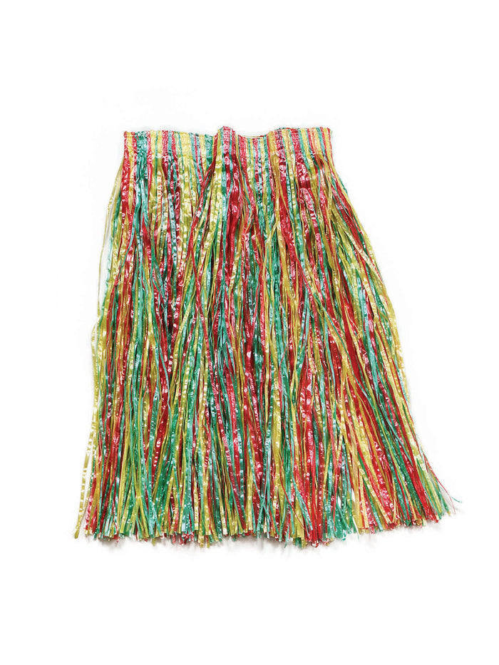 Multi-coloured Adults Grass Skirt