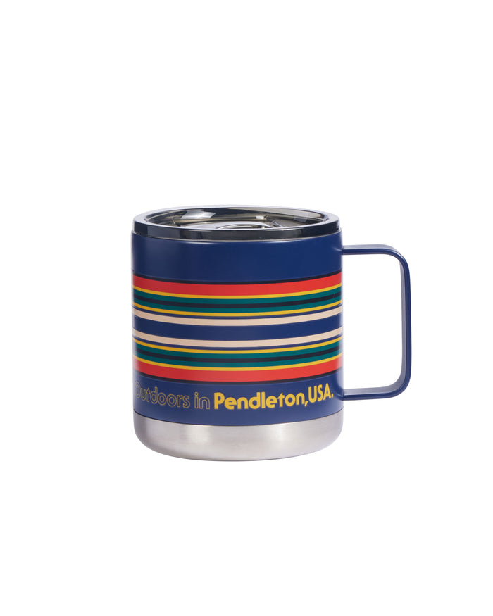 Pendleton 15 oz camp mug in Yakima Camp Stripe