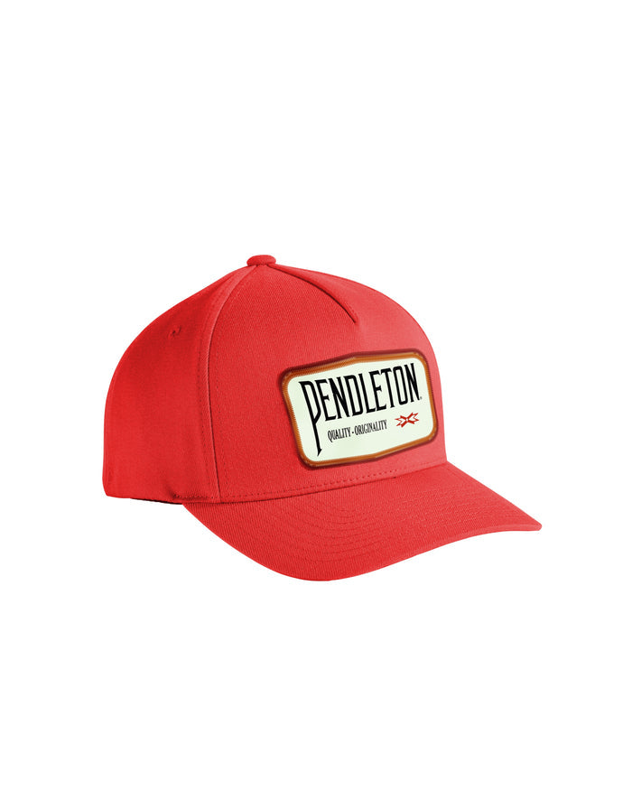 Pendleton Vintage Logo Graphic Hat in Red