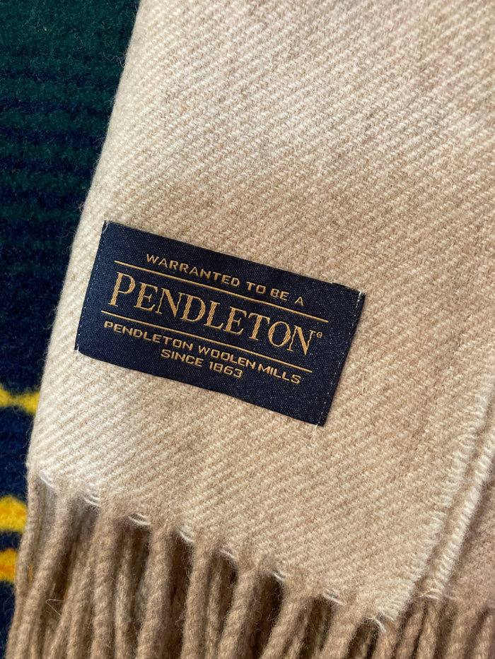 Pendleton Whisperwool scarf / muffler in Glacier