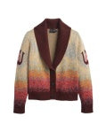 Pendleton Women's Western Scenic Cardigan in Sunrise Ombre