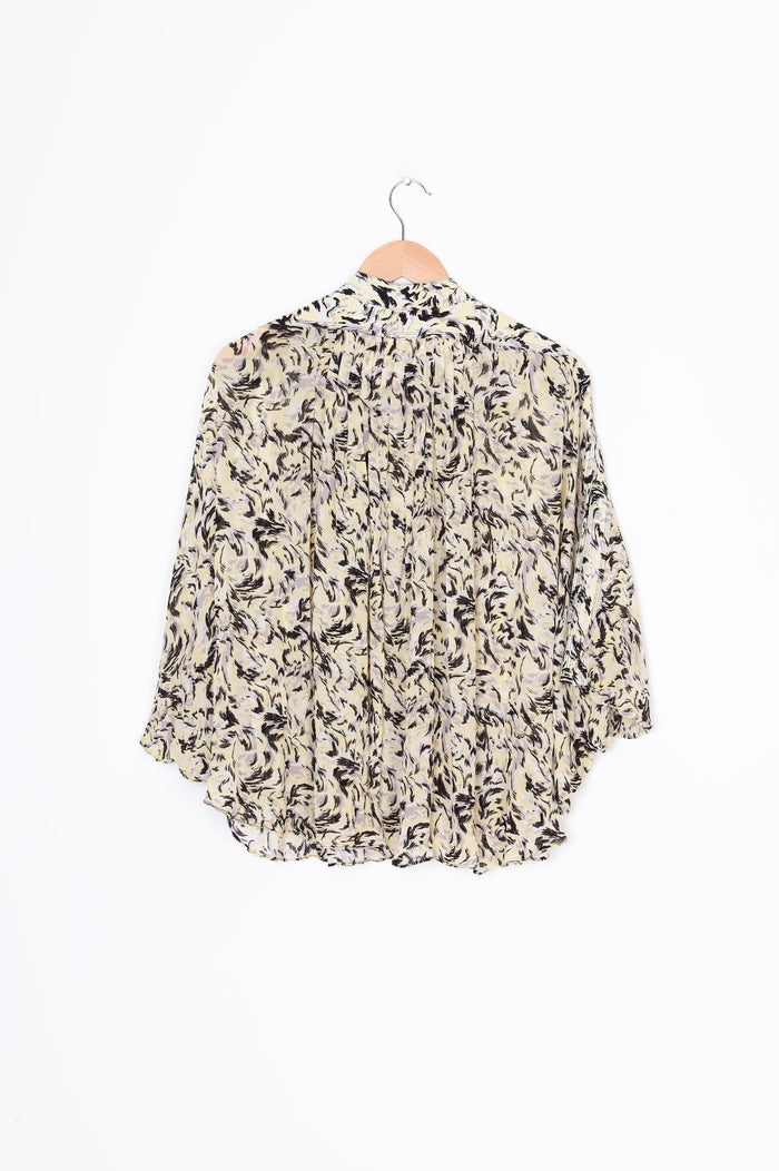 Proenza Schouler Womens Yellow Top Size S