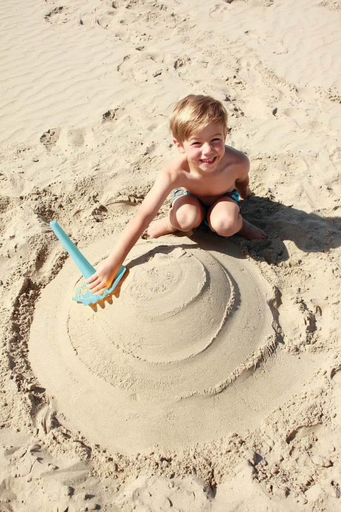 Quut Triplet Sensory Sand Toy - Lagoon Green