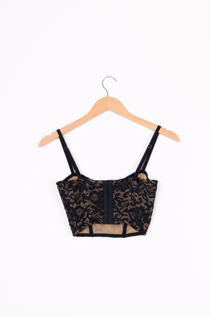 Rotate Womens Black Top Size 8