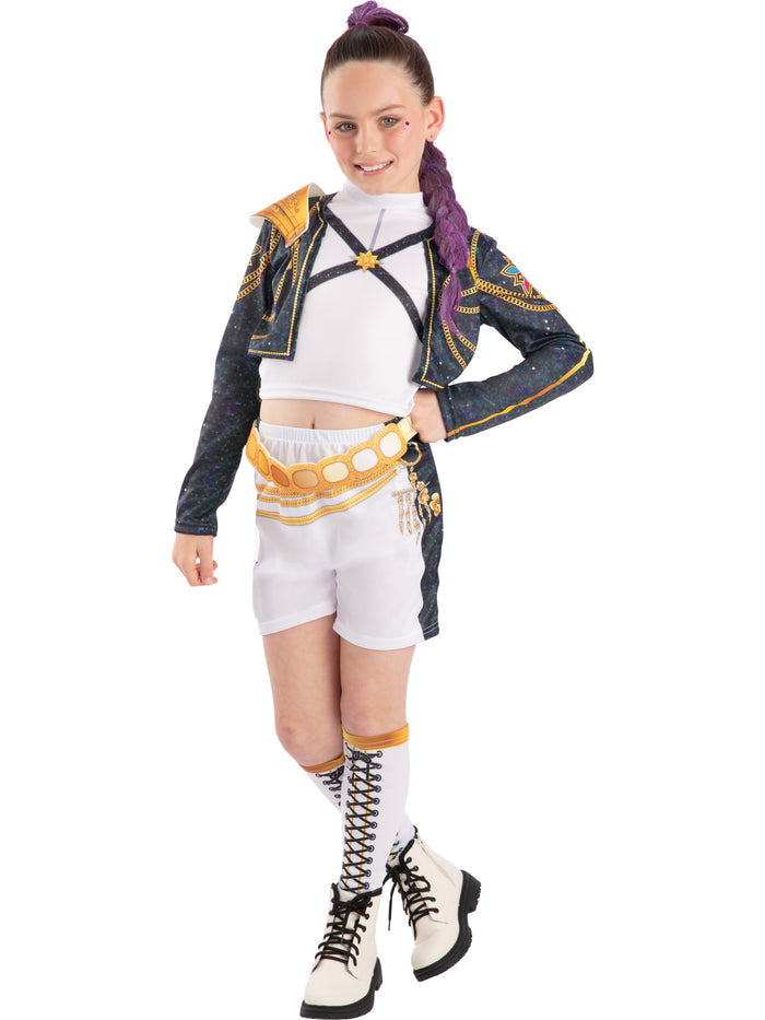 Rumi Golden Hybrid Demon Hunters Kids Costume