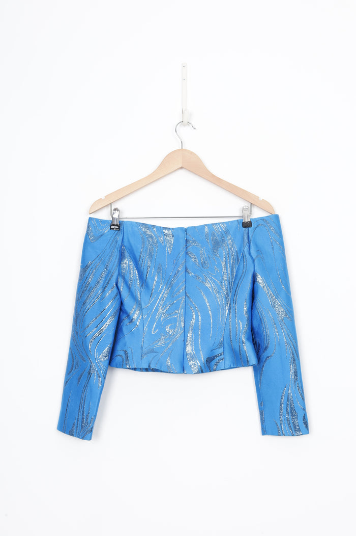 Scanlan & Theodore Womens Blue Top Size 6