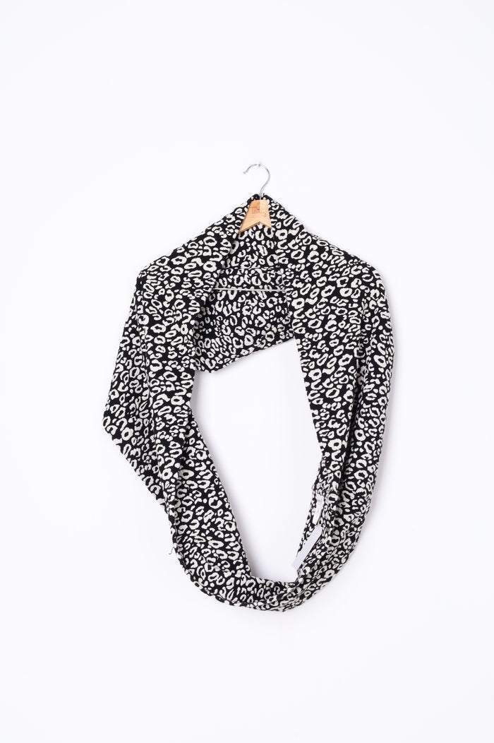 Seed Womens Black Scarf Size O/S