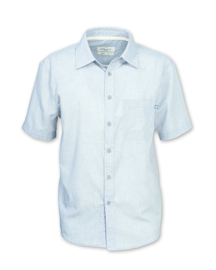 SHORT SLEEVED CROSSHATCH SHIRT - SHIPS 3/1/27